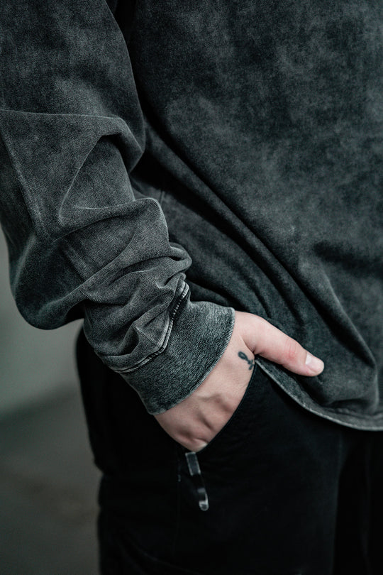 Death Lily Vintage Long-Sleeve