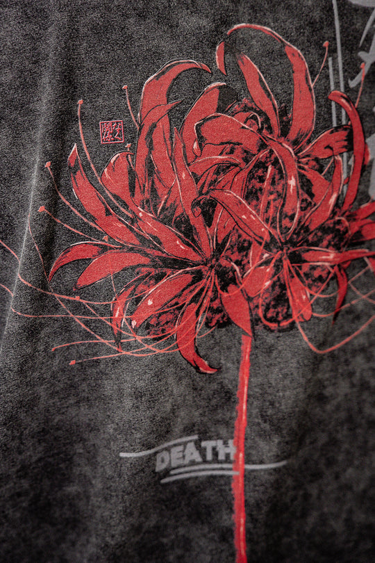 Death Lily Vintage Hoodie