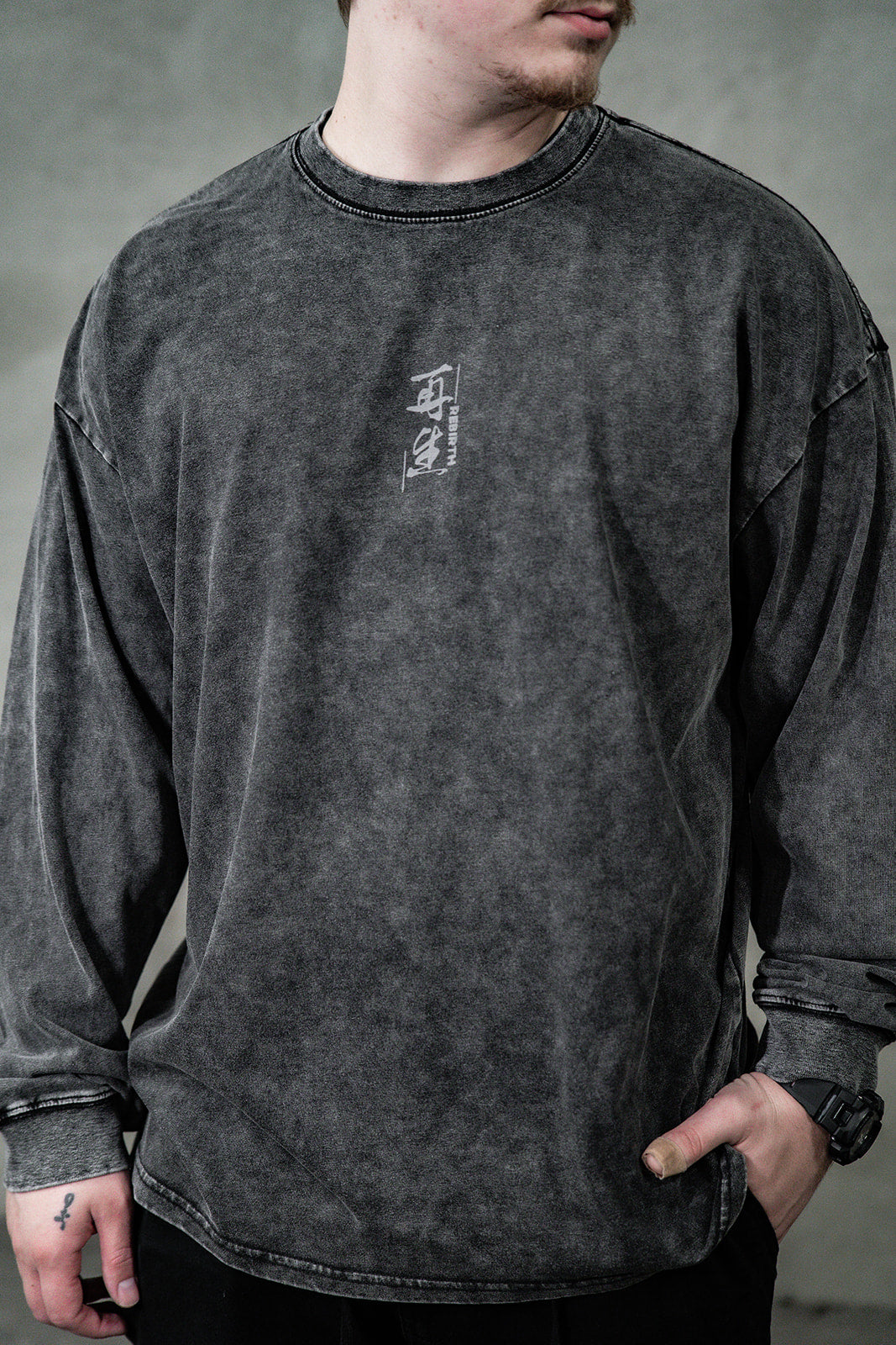 Death Lily Vintage Long-Sleeve