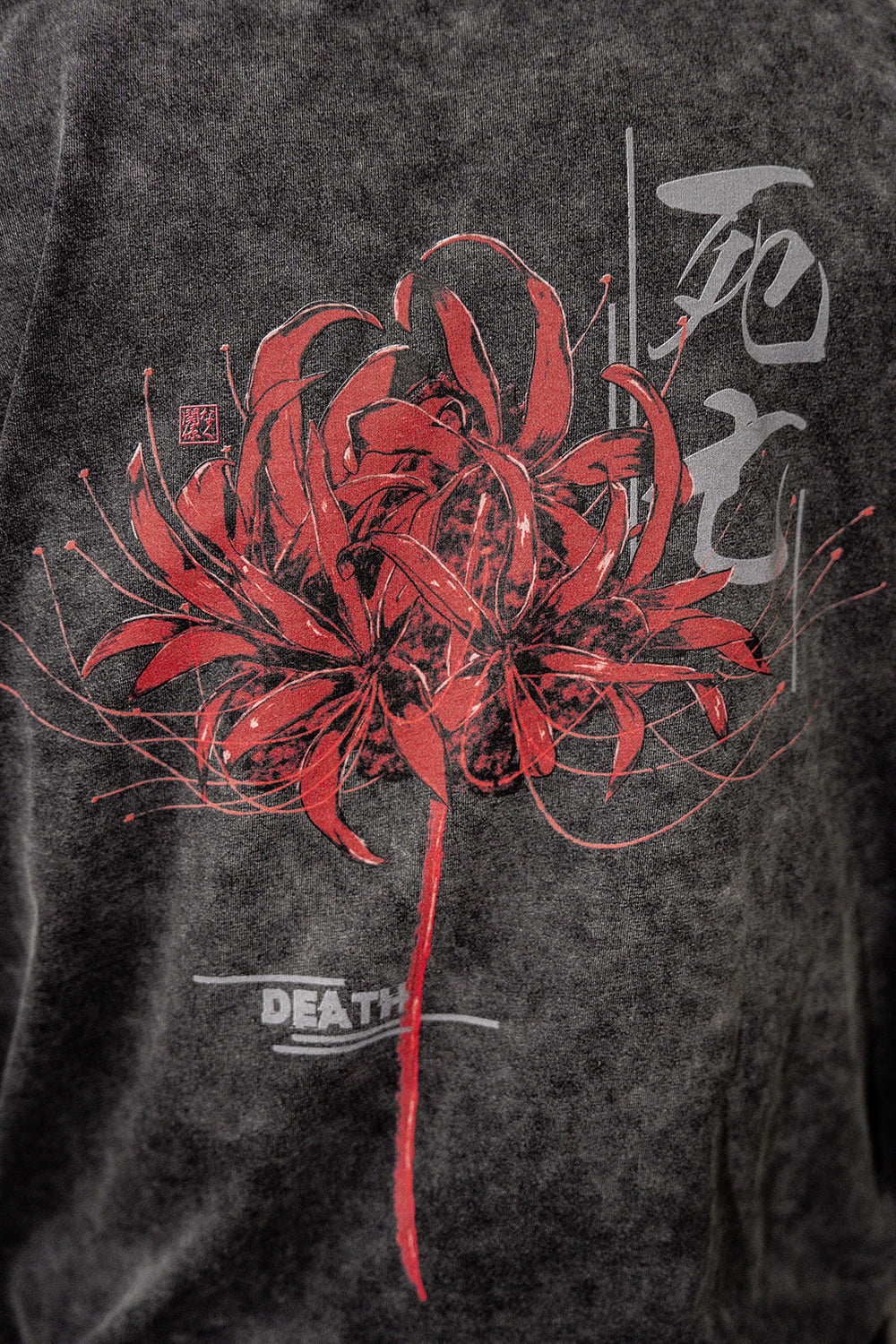 Death Lily Vintage Long-Sleeve