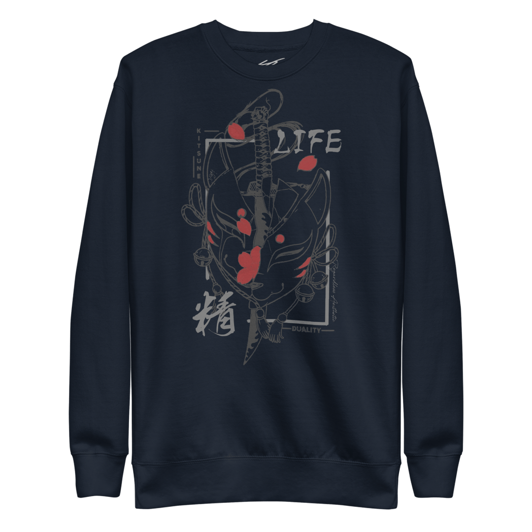 Kitsune Sweatshirt - Regardless Aesthetic