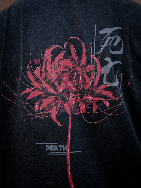 Death Lily Vintage Hoodie