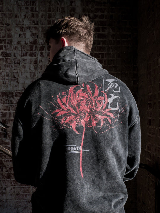 Death Lily Vintage Hoodie