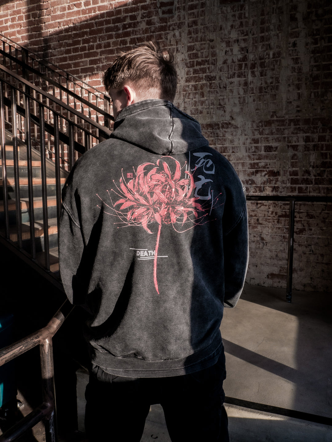 Death Lily Vintage Hoodie